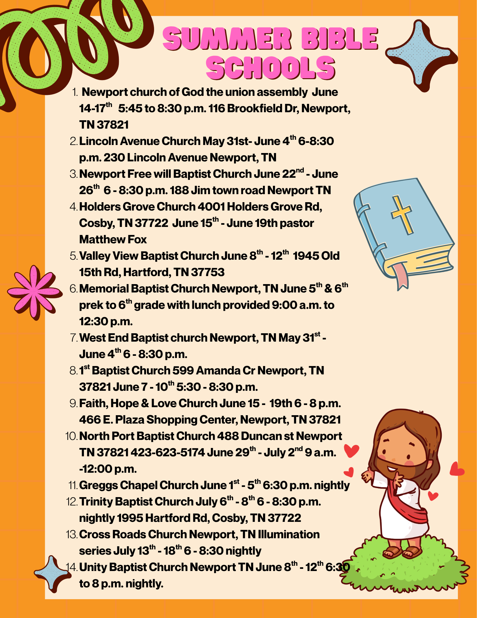 Summer Bible School